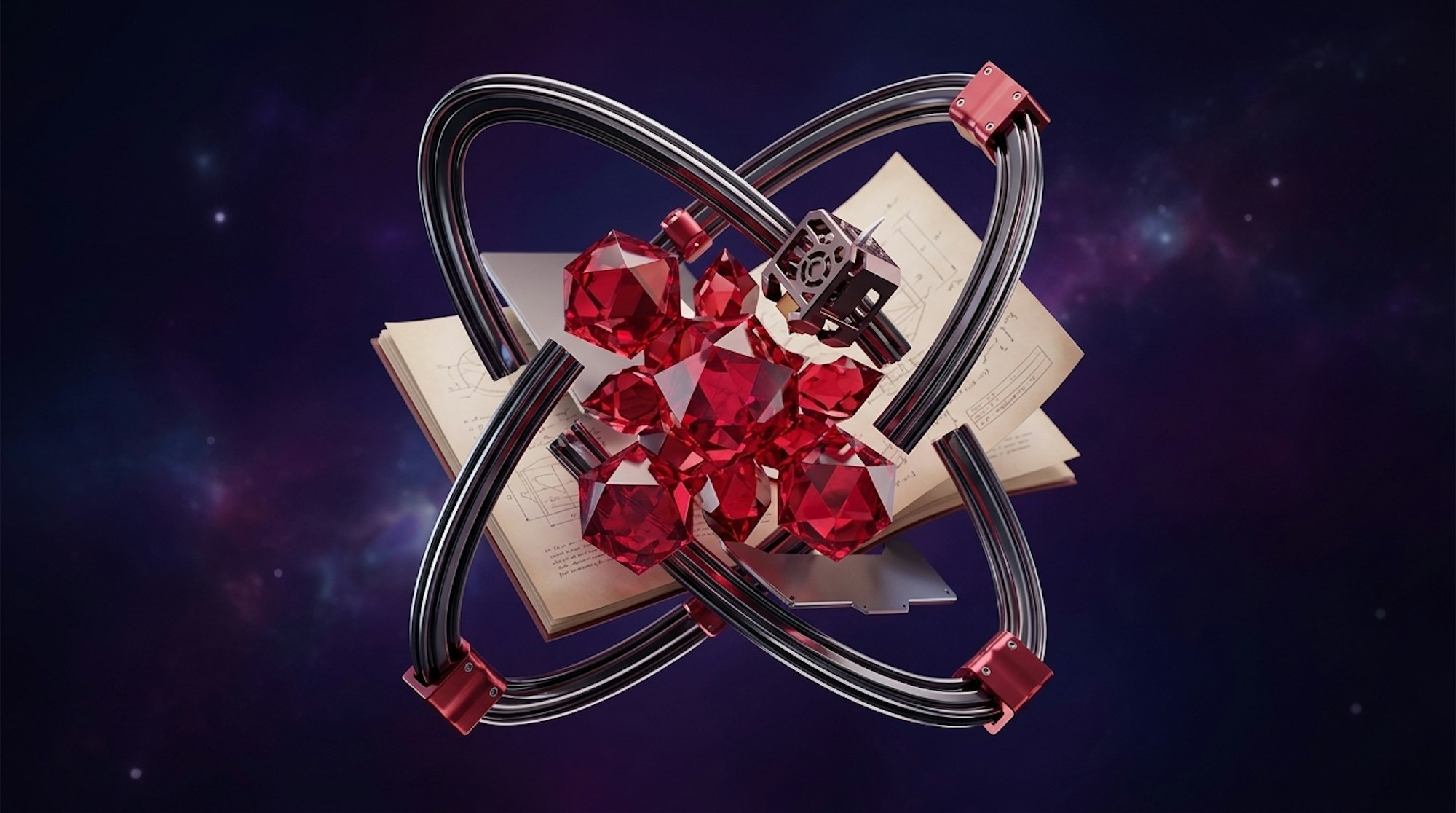 Cosmic Rundown: Rubish Shell, BambuStudio AGPL, Terry Pratchett - cover image