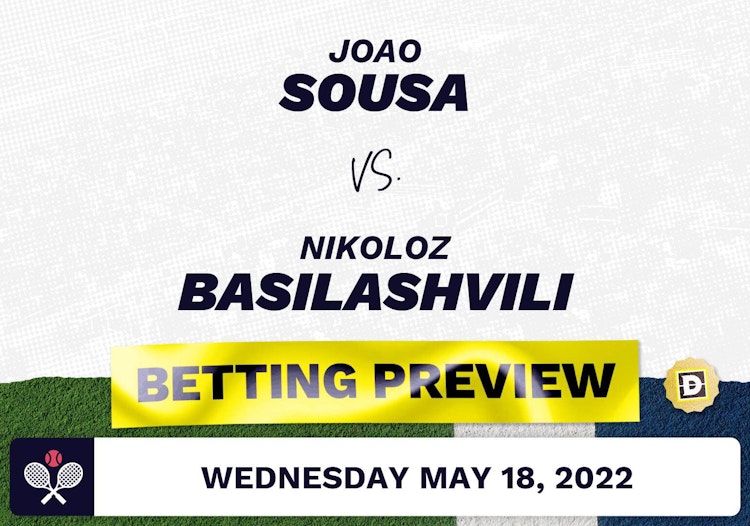 Joao Sousa vs. Nikoloz Basilashvili Predictions - May 18, 2022