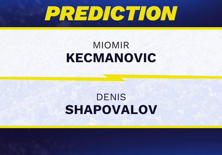 Miomir Kecmanovic vs Denis Shapovalov Tennis Prediction.