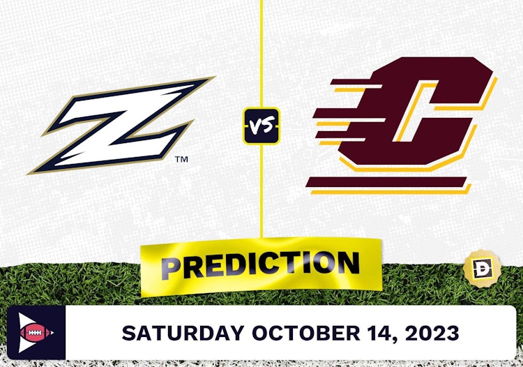 Akron vs. Central Michigan CFB Prediction and Odds - October 14, 2023