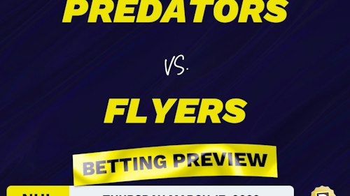 Predators vs. Flyers Predictions and Odds - Mar 17, 2022