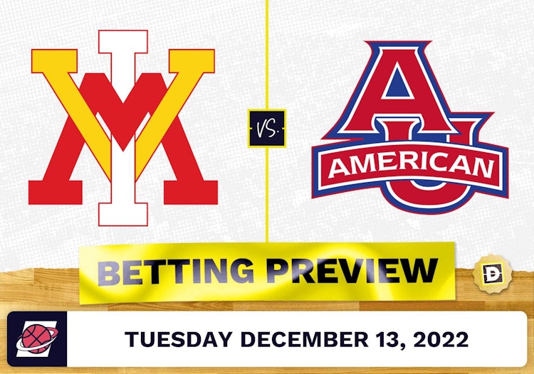 Virginia Military vs. American University CBB Prediction and Odds - Dec 13, 2022