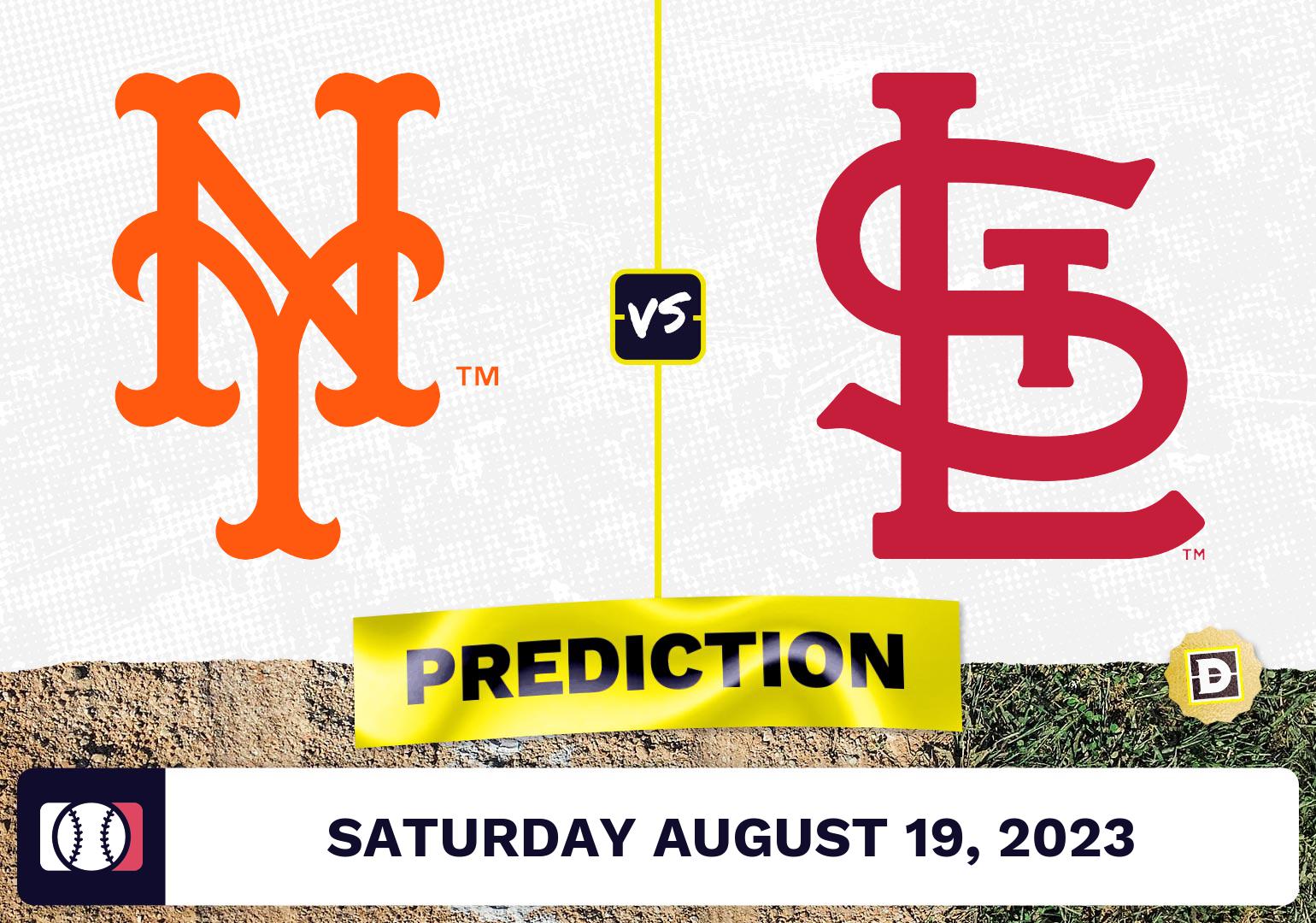 Mets vs. Cardinals Prediction for MLB Saturday [8/19/2023]