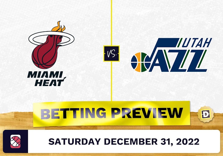 Heat vs. Jazz Prediction and Odds - Dec 31, 2022