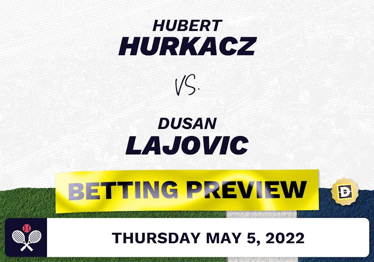 Hubert Hurkacz vs. Dusan Lajovic Predictions - May 5, 2022