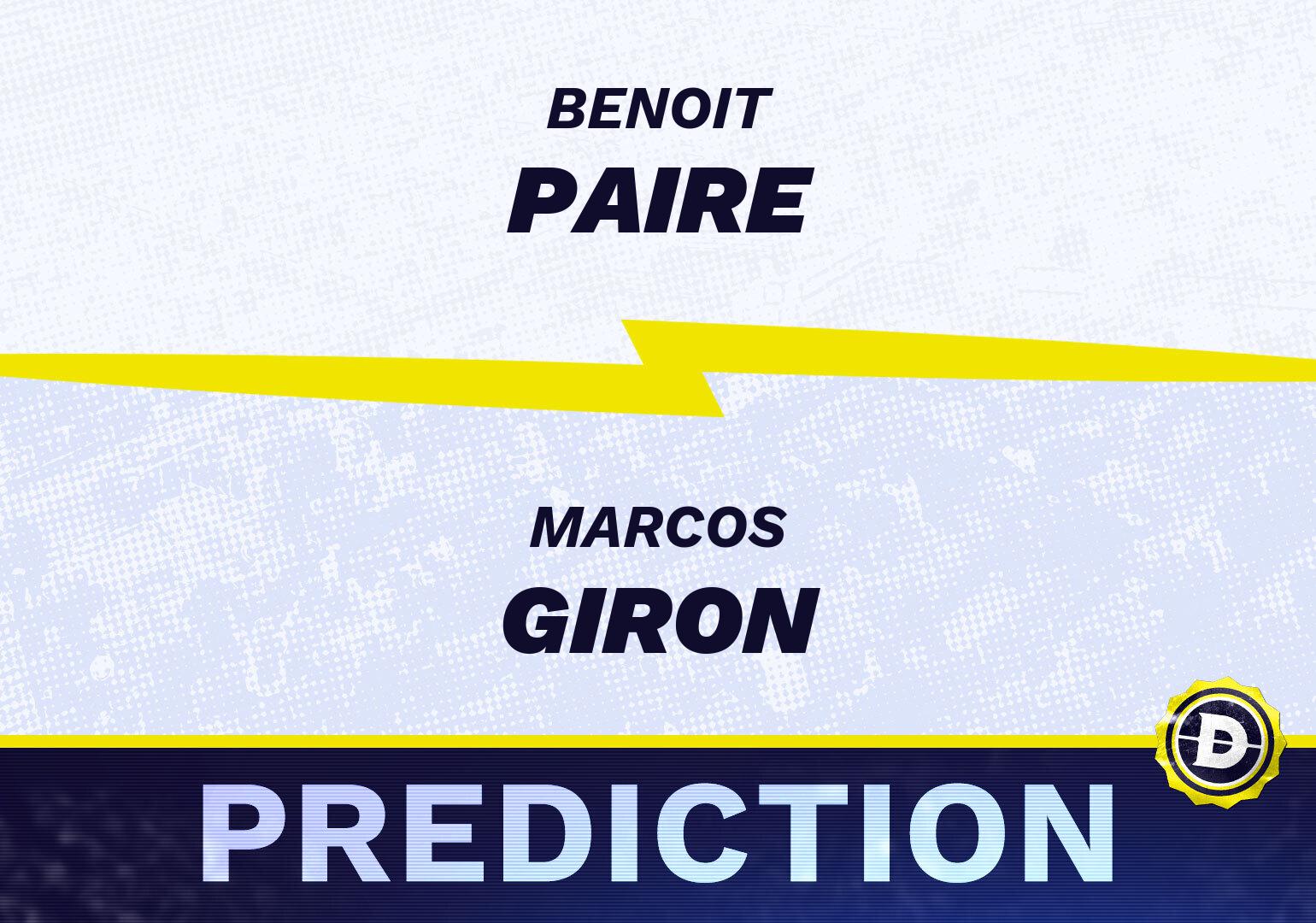 Benoit Paire vs. Marcos Giron Prediction, Odds, Picks for ATP Hall of Fame Open (Newport) 2024
