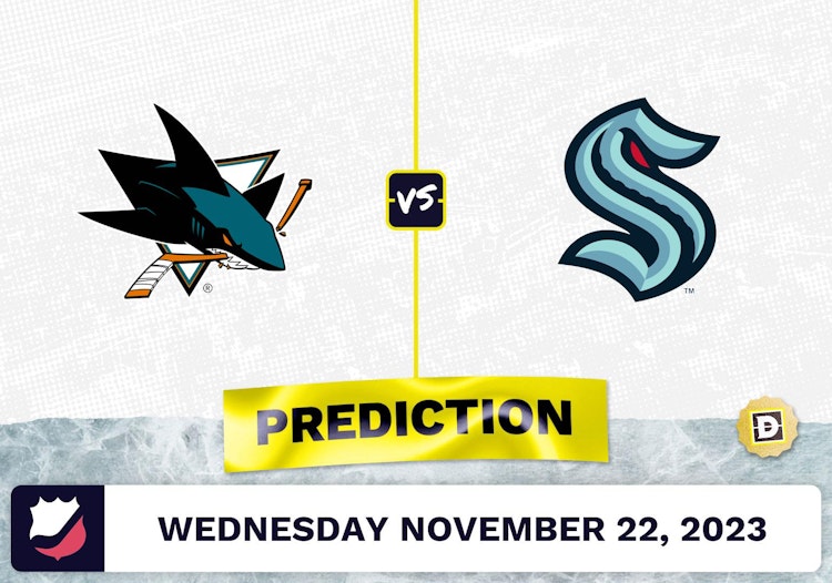 Sharks vs. Kraken Prediction and Odds - November 22, 2023