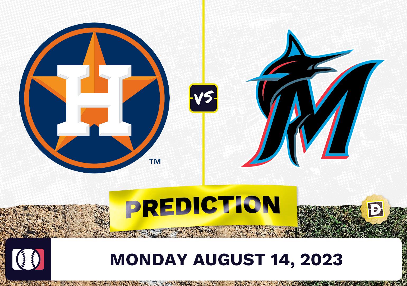 Astros vs. Marlins Prediction for MLB Monday [8/14/2023]
