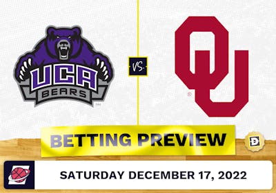 Central Arkansas vs. Oklahoma CBB Prediction and Odds - Dec 17, 2022