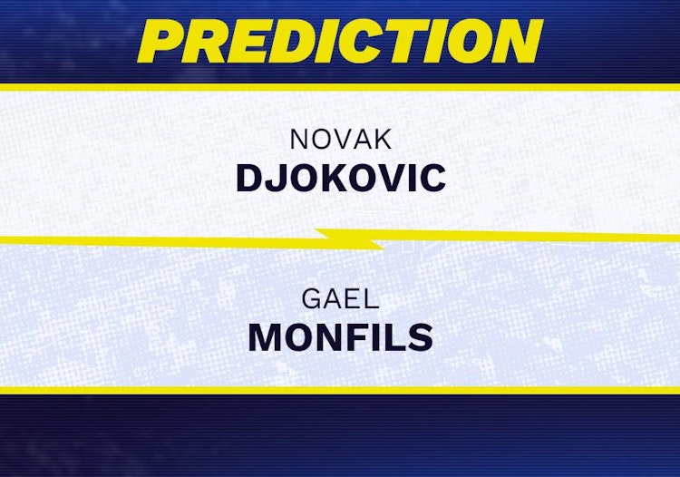 Novak Djokovic vs Gael Monfils Tennis Prediction.