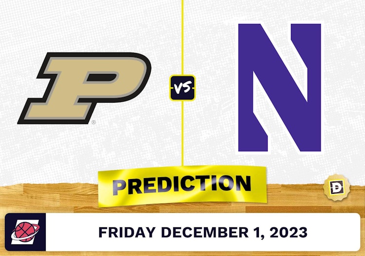 Purdue vs. Northwestern Basketball Prediction - December 1, 2023