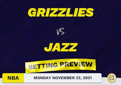 Grizzlies vs. Jazz Predictions and Odds - Nov 22, 2021
