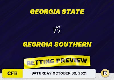 Georgia State vs. Georgia Southern CFB Predictions and Odds - Oct 30, 2021