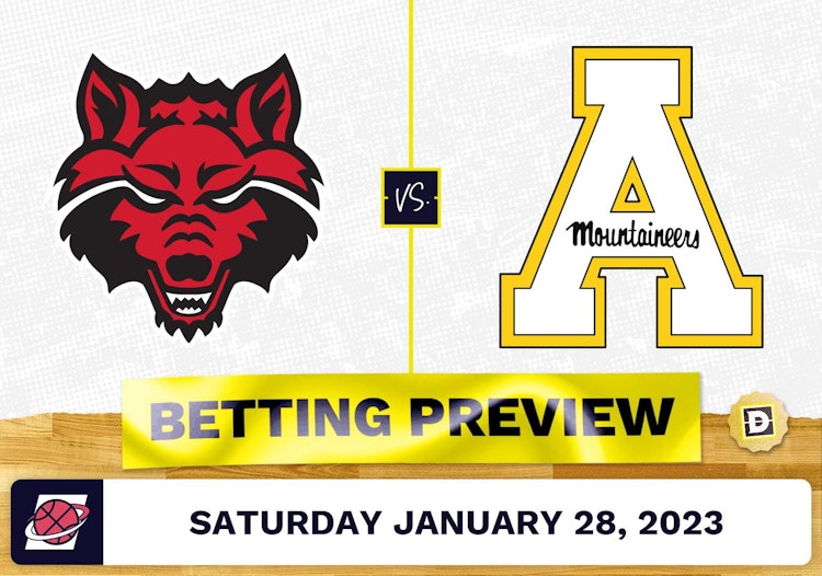 Arkansas State vs. Appalachian State CBB Prediction and Odds - Jan 28, 2023