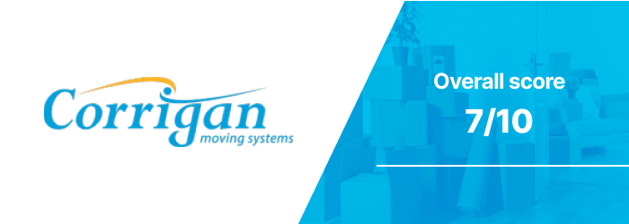 Corrigan Moving Systems header image