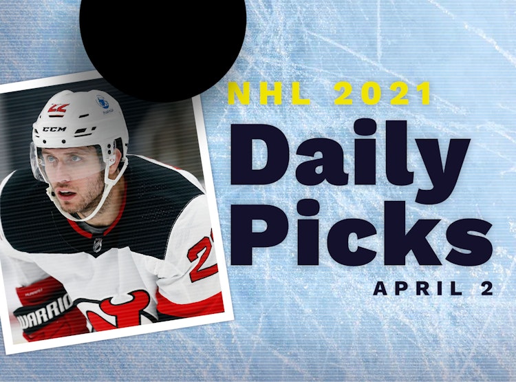 Best NHL Betting Picks and Parlays: Friday April 2, 2021