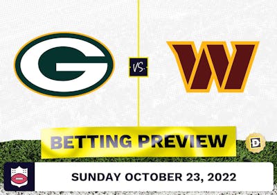 Packers vs. Commanders Week 7 Prediction and Odds - Oct 23, 2022