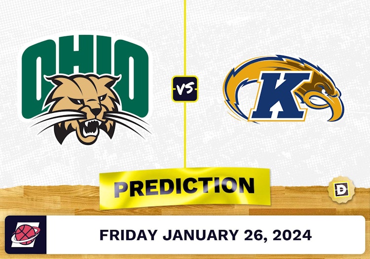 Ohio vs. Kent State Prediction, Odds, College Basketball Picks [1/26/2024]