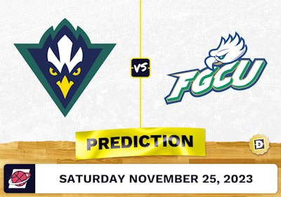 North Carolina-Wilmington vs. Florida Gulf Coast Basketball Prediction - November 25, 2023