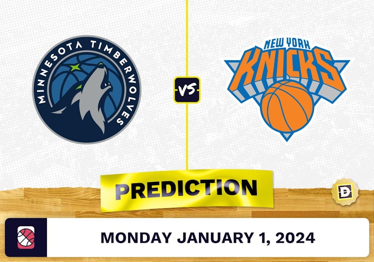 Minnesota Timberwolves vs. New York Knicks Prediction, Odds, NBA Picks  [1/1/2024]