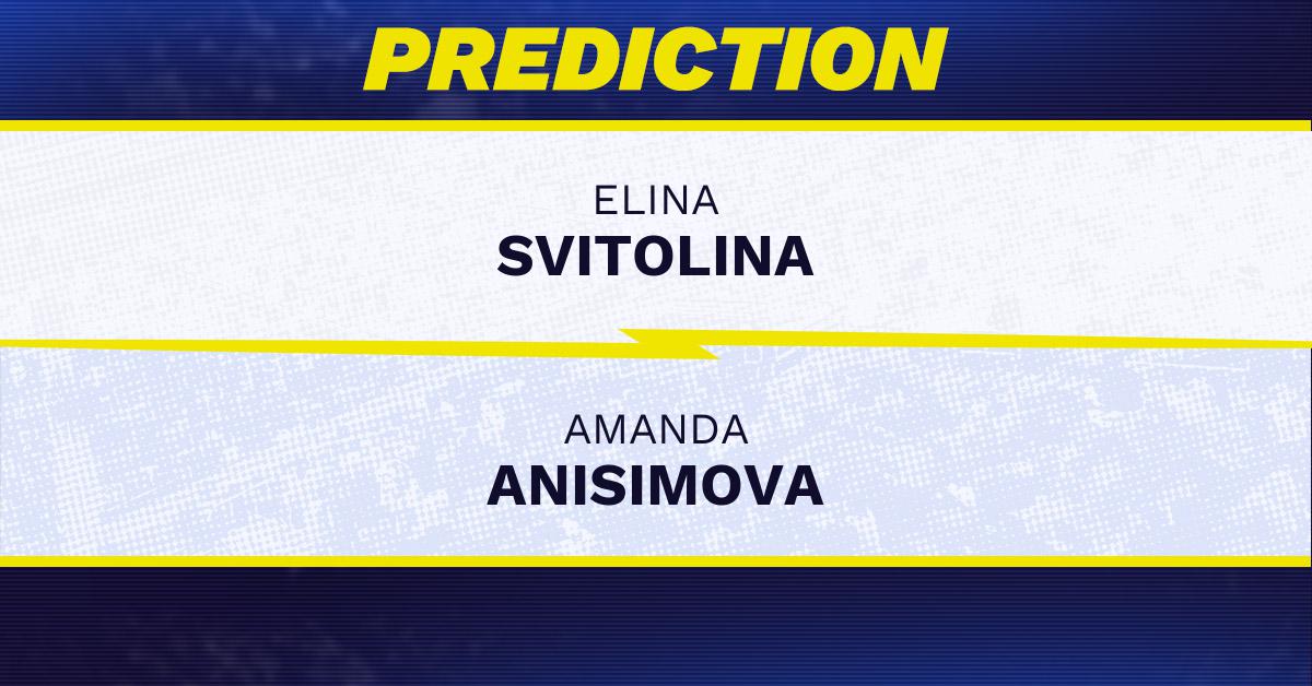Elina Svitolina vs. Amanda Anisimova prediction, odds, picks for WTA Toronto 2026