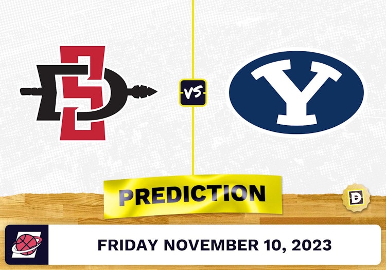 San Diego State vs. BYU Basketball Prediction - November 10, 2023