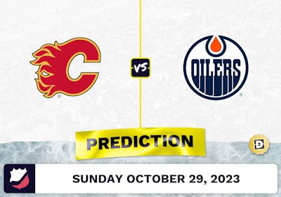 Flames vs. Oilers Prediction and Odds - October 29, 2023