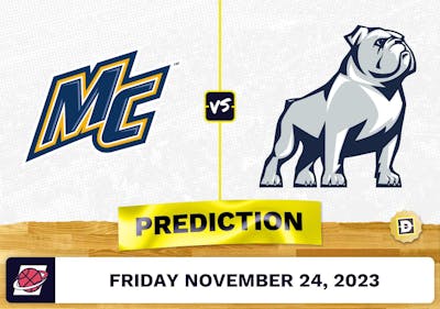 Merrimack vs. Samford Basketball Prediction - November 24, 2023