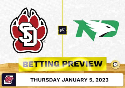South Dakota vs. North Dakota CBB Prediction and Odds - Jan 5, 2023