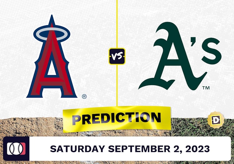 Angels vs. Athletics Prediction for MLB Saturday [9/2/2023]