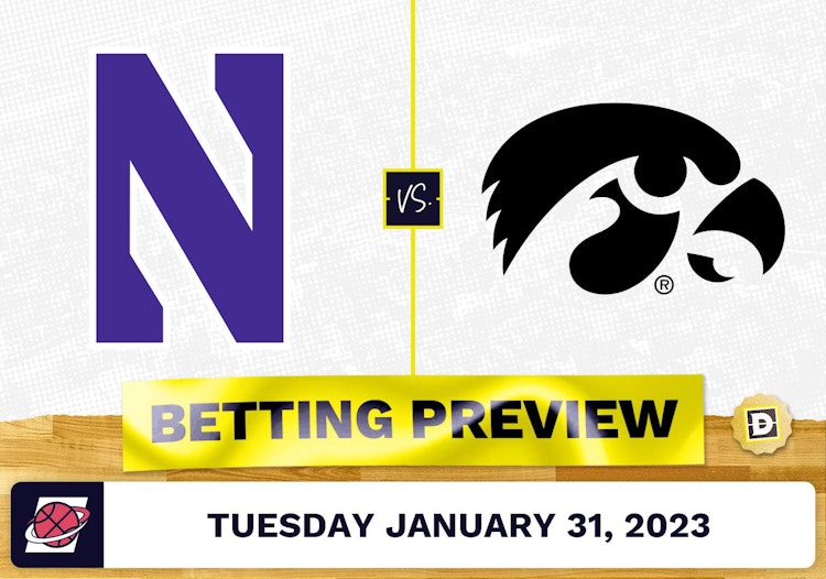 Northwestern vs. Iowa CBB Prediction and Odds - Jan 31, 2023