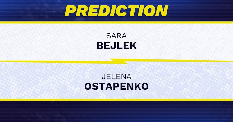 Sara Bejlek vs Jelena Ostapenko Tennis Prediction.