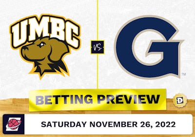 UMBC vs. Georgetown CBB Prediction and Odds - Nov 26, 2022