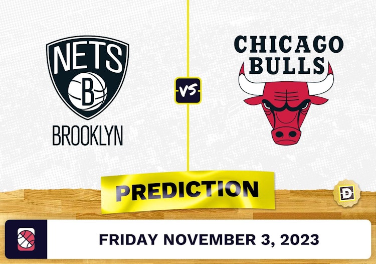 Nets vs. Bulls Prediction and Odds - November 3, 2023