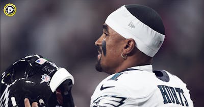 NFL anytime touchdown scorer predictions for Black Friday footbal include Saquon Barkley, Jalen Hurts [2025]