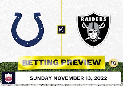 Colts vs. Raiders Week 10 Prediction and Odds - Nov 13, 2022