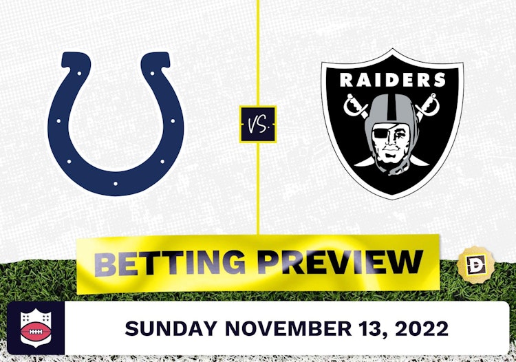 Colts vs. Raiders Week 10 Prediction and Odds - Nov 13, 2022