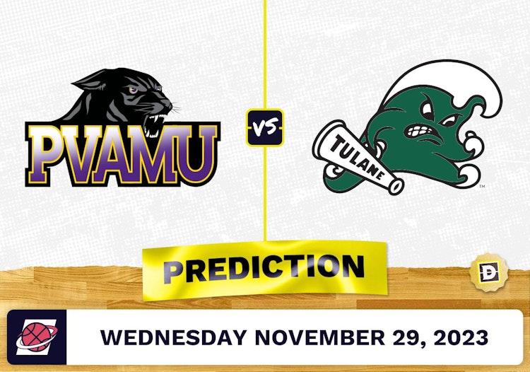 Prairie View A&M Prairie View A&M vs. Tulane Tulane Basketball Prediction - November 29, 2023