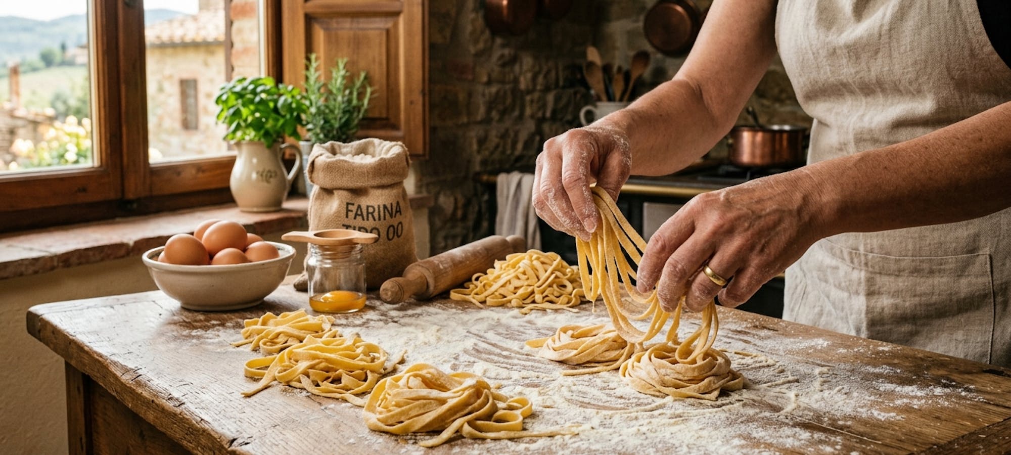 Learning to Make Tagliatelle in a Bologna Kitchen