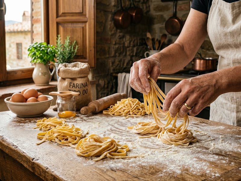 Learning to Make Tagliatelle in a Bologna Kitchen