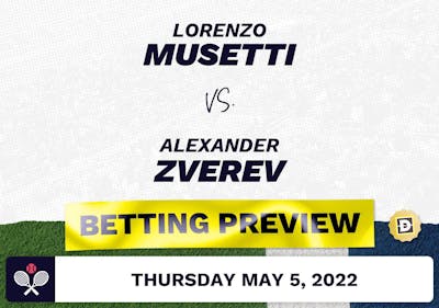 Lorenzo Musetti vs. Alexander Zverev Predictions - May 5, 2022
