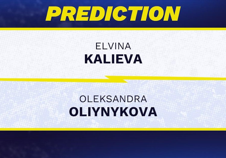 Elvina Kalieva vs Oleksandra Oliynykova Tennis Prediction.