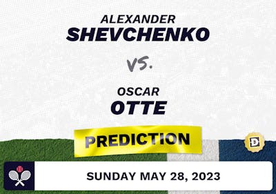 Alexander Shevchenko vs. Oscar Otte Prediction - French Open 2023