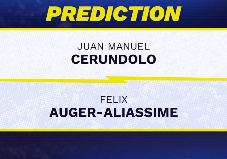 Juan Cerundolo vs Felix Auger-Aliassime Tennis Prediction.
