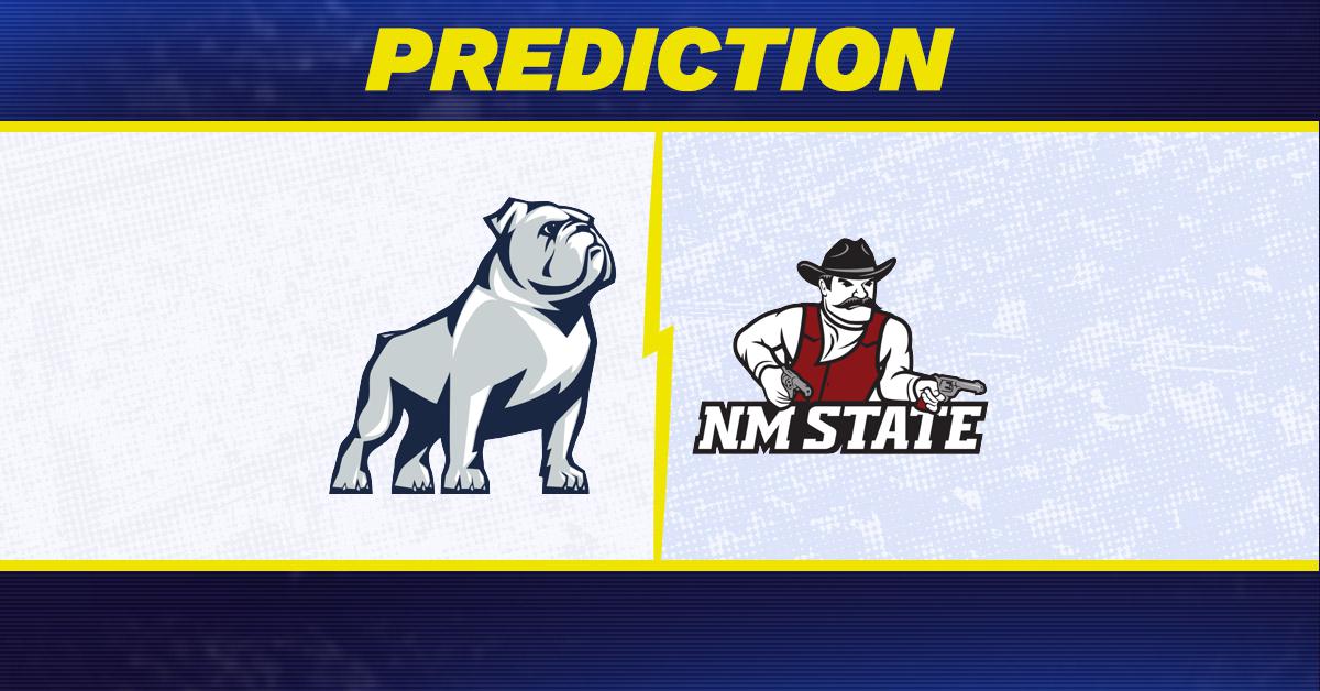 Samford vs. New Mexico State prediction: New Mexico State favored to win men's college basketball matchup [11/21/2025]