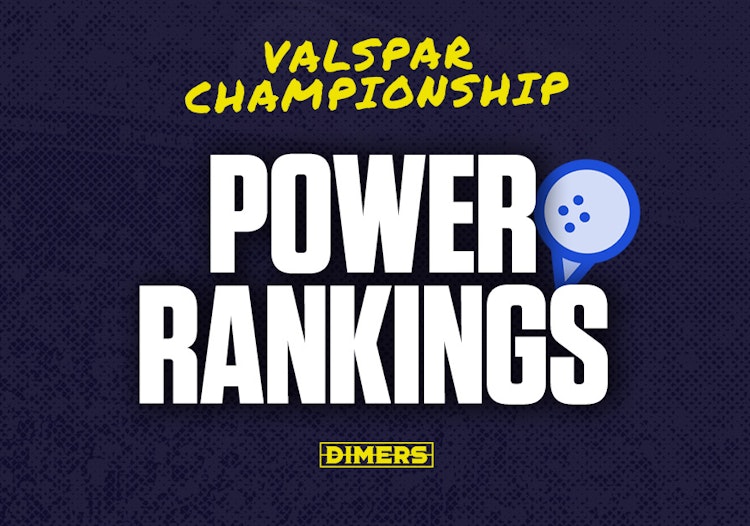 Golf betting rankings at the Valspar Championship
