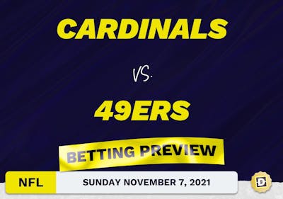 Cardinals vs. 49ers Predictions and Odds - Nov 7, 2021