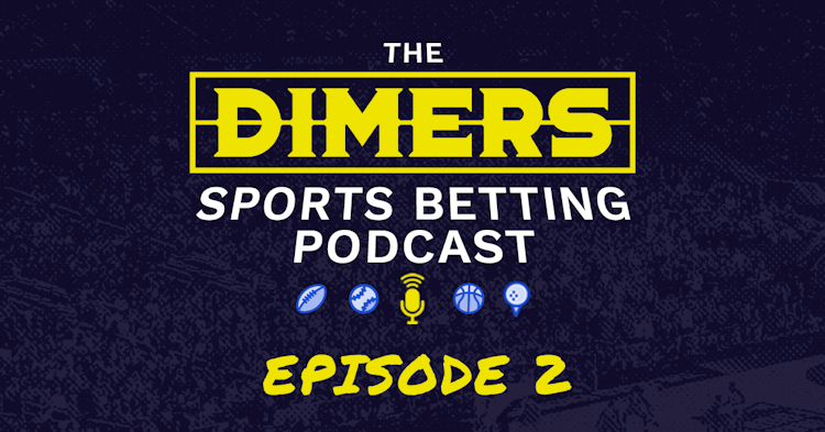 Dimers Podcast, Betting Podcast, NFL predictions, Best NFL Bets, NFL week 2, PGA bets