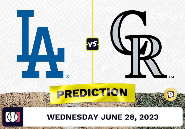 Dodgers vs. Rockies Prediction for MLB Wednesday [6/28/2023]