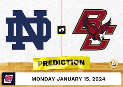 Notre Dame vs. Boston College Prediction, Odds, College Basketball Picks [1/15/2024]